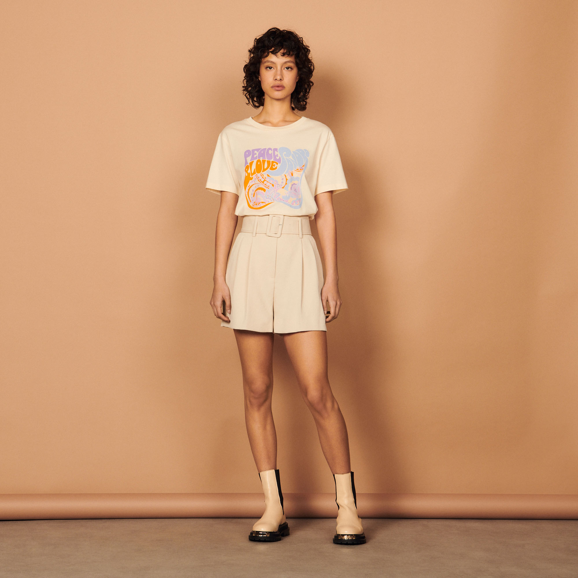 Photo produit Short fluide taille haute numéro 0